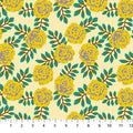Carnation Golden Yesterday Cotton 44"/45" Fabric Per Yard