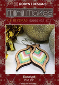 Christmas Bauble Earring Eucalypt