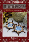 Christmas Snowflake Earring Eucalypt