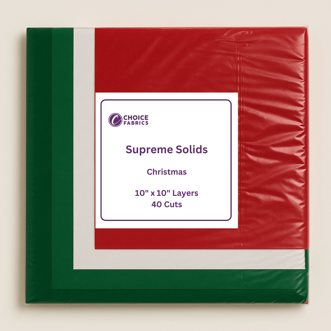 Supreme Solids - 10x10 Layers - Christmas (40 Squares)
