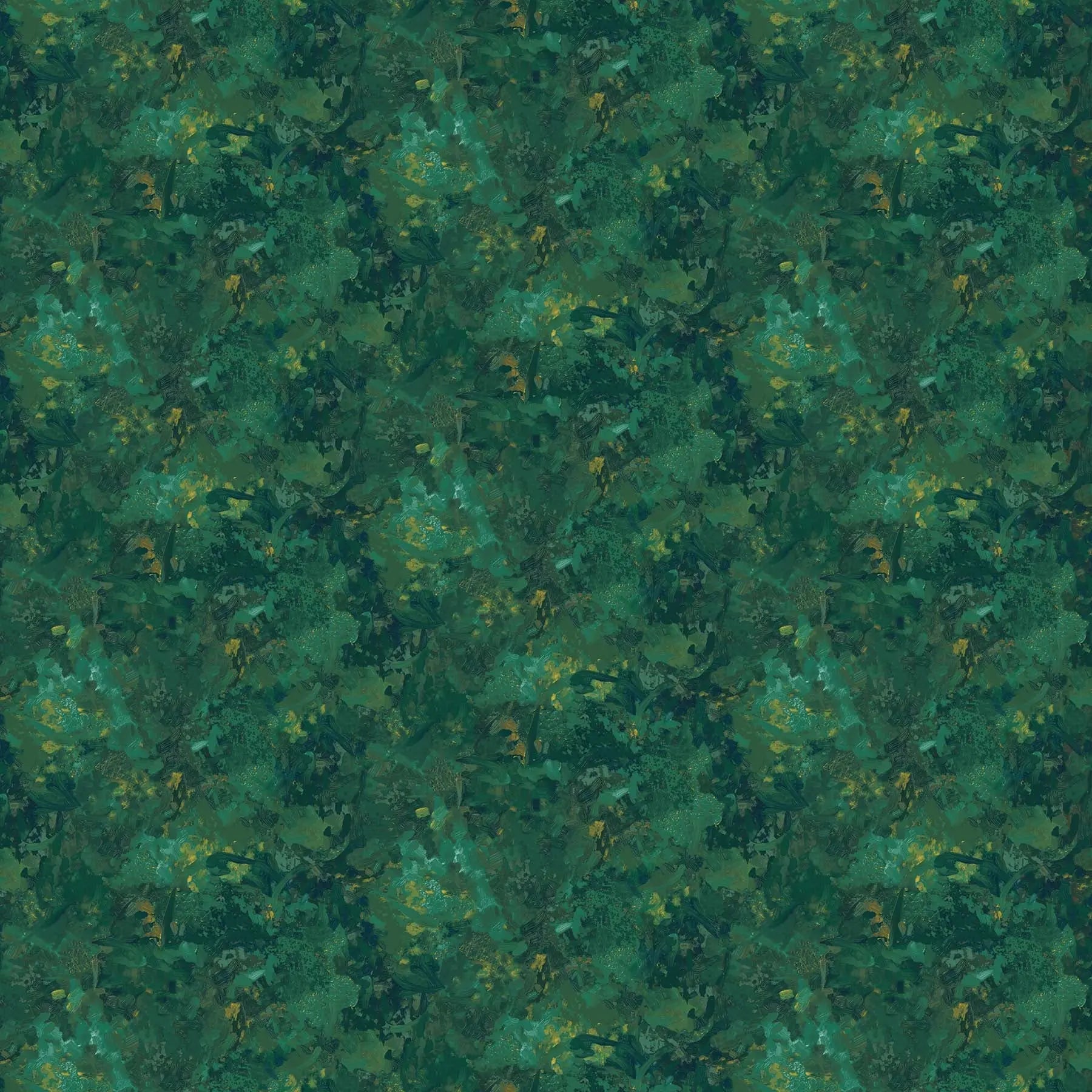 Chroma Spruce Green 9060-76 Cotton 44"/45" Fabric Per Yard