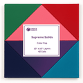Supreme Solids - 10x10 Layers - Color Pop (42 Squares)