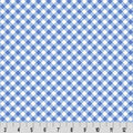 Cottage Rose Lane Gingham Quilting Cuddle Blue Bonnet Fabric per yard