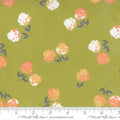 Cozy Up Moss Light Green Floral 44"/45" Fabric Per Yard
