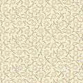 Cream Wheat Starburst Vine Cotton Wideback Fabric per yard