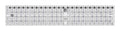 Creative Grids Quick Trim And Circle Quilt Ruler Two 4-1/2in x 24-1/2in