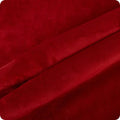 Crimson Cuddle 3 Extra Wide Solid Minky Fabric per yard