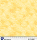 Crushed Velvet Yellow Cotton Wideback Fabric per yard