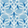 BR Sapphire Skies- Hummingbirds on White 2482