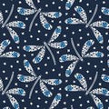 Brewer Sapphire Skies- Dragonflies 2483