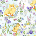 Digital Cuddle Multi Duck Duck Bunny 58" - 60" Fabric per yard