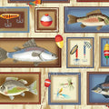 SF Digital Cuddle Print Gone Fishing