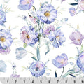 Digital Cuddle Iris Poppy Lane 58" - 60" Fabric per yard