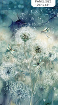 Whisper Teal Multi 24" x 43" Panel