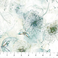 Whisper Open Seed Pods Cream Cotton 43"/44" Fabric Per Yard