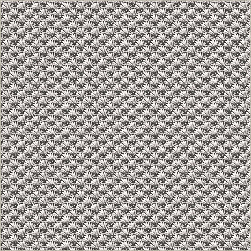 Dark Grey Verona Fanned Cotton 44”/45” Fabric Per Yard