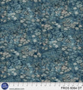 Dark Teal Frost FROS-6064-DT Cotton 44”/45” Fabric Per Yard