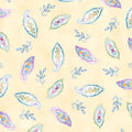 Daydreams Small Leaves 44"/45" Fabric Per Yard
