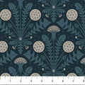 Denim Dandelion Tender Cotton 44"/45" Fabric Per Yard