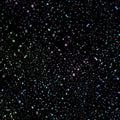 Black Spatter Cotton 44"/45" Fabric Per Yard