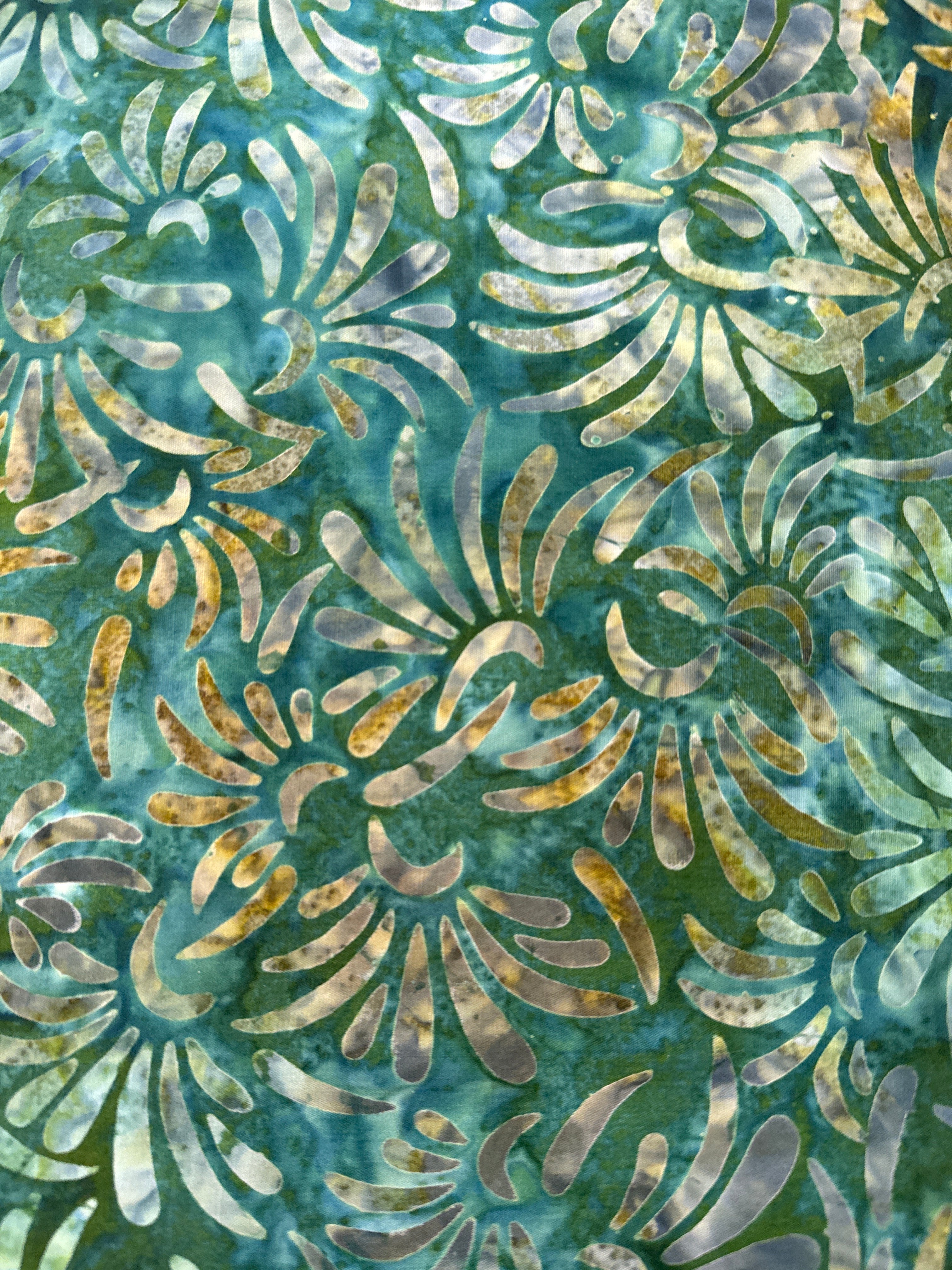 WL Abstract Fans Forest Green