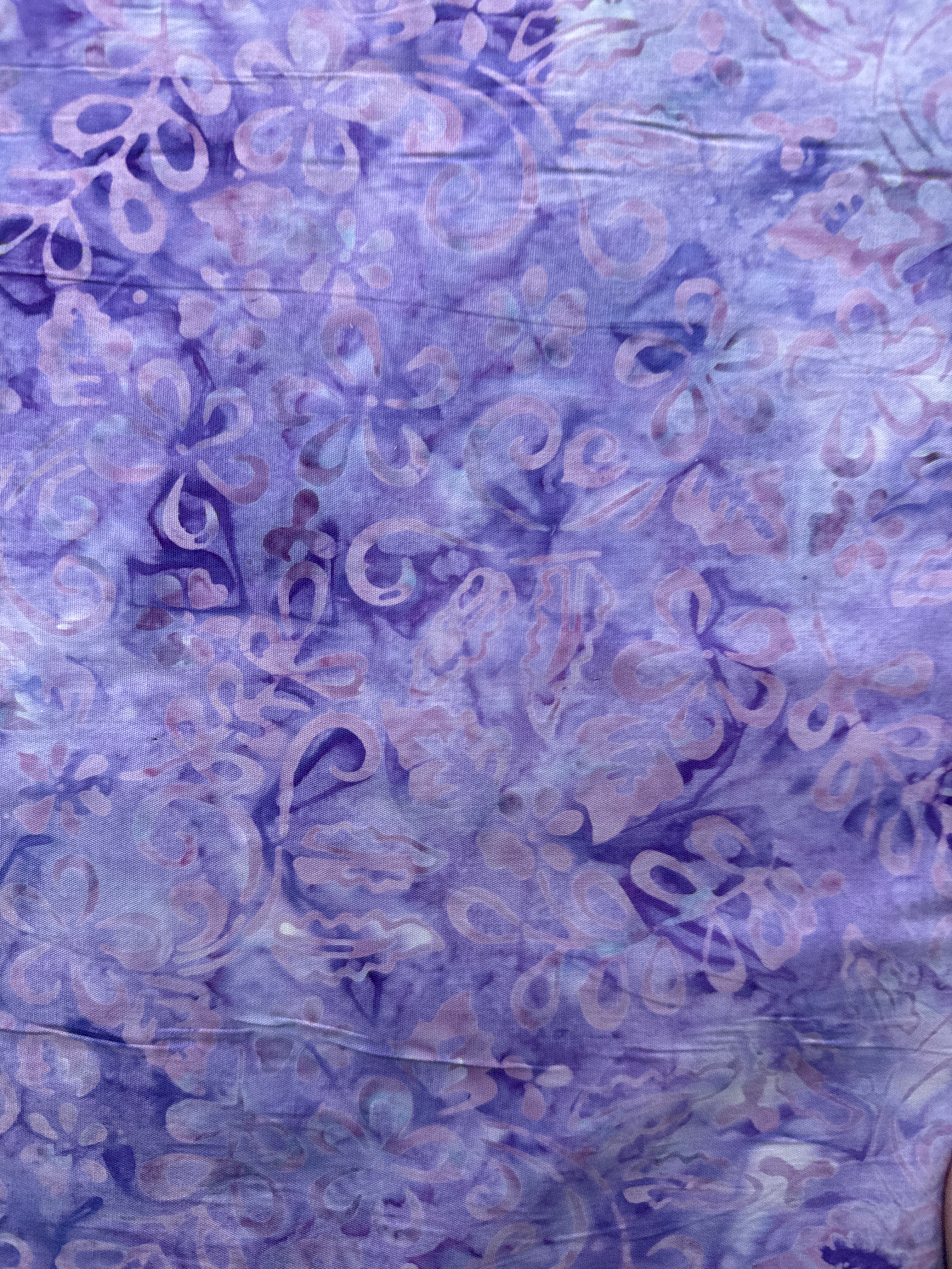 WL Lillies on Purple Watercolor