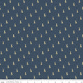 Emma Austen Family Crest Navy 43"/44" Fabric Per Yard