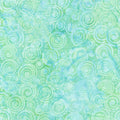 Essence Circle in Circle-Teal Aqua Batik 44"/45" Fabric Per Yard