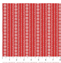 NC Flannel Red Sweater Stripe Bear Hugs