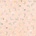 MY Peach Alphabet Tossed 10562-C