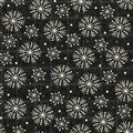 MY Black Snowflakes Flannel