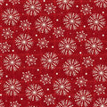 MY Red Snowflakes Flannel