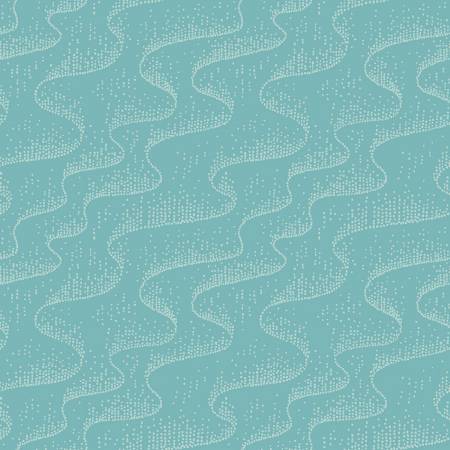 RB Northern Lights Aurora Flannel Turquoise