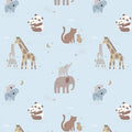 RB Flannel Safari Stargazing Boy Main Baby Blue