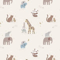 RB Flannel Safari Stargazing Boy Main Cream