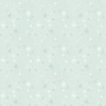 RB Flannel Safari Stargazing Girl Stars Mint