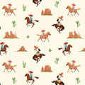 RB Flannel Lil Buckaroos Giddy Up Cream