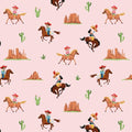RB Flannel Lil Buckaroos Giddy Up Pink