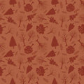 RB Flannel Into the Woods Trees Rust