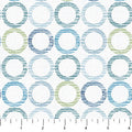 NC Circles Off White Flannel