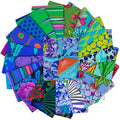 February 2026 Cool Fat Quarter Bundle 18"x21" 20pcs Kaffe Fassett