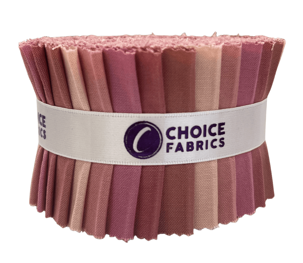 Supreme Solids - 2.5" Roll - Rustic Rose (20 cuts)