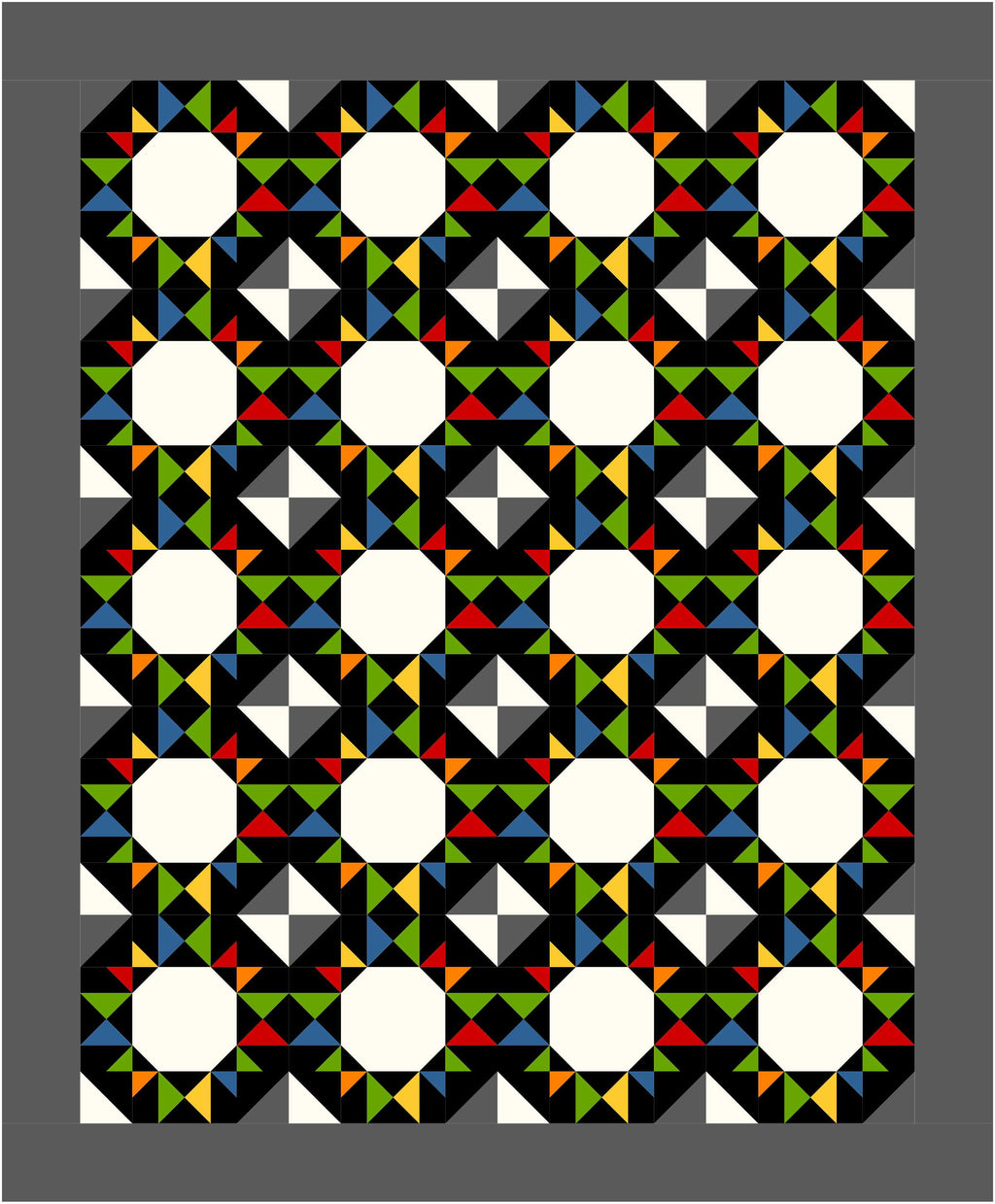 Confetti Quilt Kit - Supreme Solids Edition