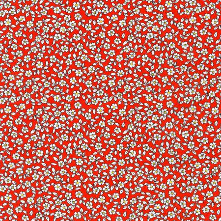 RK Flowers Red 1930's Basic