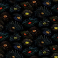 Black Dragon's Eyes Cotton 44"/45" Fabric Per Yard