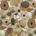 Flora & Form Genesis Earthen Wideback Cotton Fabric Per Yard