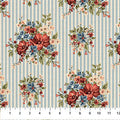 Floral Bouquet Cream Multi Farmhouse DP28600-11 Cotton 44"/45" Fabric Per Yard