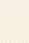 Floralscape - Star Grid Cream Cotton 44"/45" Fabric Per Yard