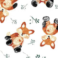 Foxxy Digital Cuddle Rust Fabric per yard