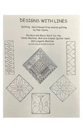 Designs with Lines Quilting Sketchbook/Free Motion Quilting for the Home, Mid-arm and Longarm Machine